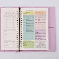 Carnet de planification quotidienne personnalisé A5 en cuir PU avec logo, journal hebdomadaire et mensuel, 120 feuilles, pour étudiants, cadeau promotionnel