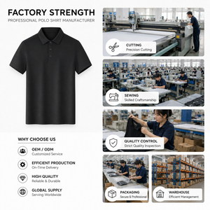 Chemise de golf pour homme à manches courtes, en mélange de coton Sorona 20g, tricotée, respirante, avec logo personnalisé, vente en gros sous marque privée - Product Image 6