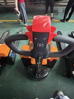 Chariot transpalette électrique pliable 1,5 tonne avec poignée, service OEM, pour stockage en détail, contrôleur intelligent, commande en gros