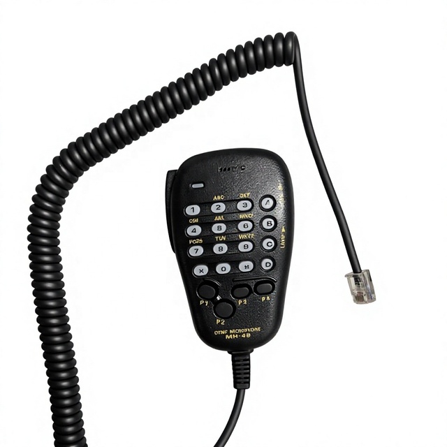 YAESU MH48A6J Wired Portable Dynamic Handheld Microphone for FT-7900/FT-7800R/FT1907/FT-2980/FT-8900R Car Radios