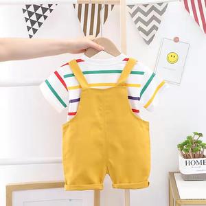 Último Diseño de Moda 2022, Conjuntos de Ropa para Niños al por Mayor, Precios Ultrabajo, Traje de Dibujos Animados con Arcoíris, Lindos Overoles - Product Image 4