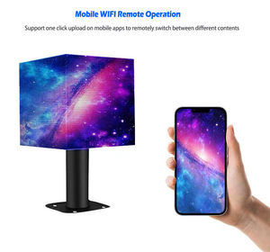 Pantalla LED Mágica de Interior y Exterior, <span class=keywords><strong>Cubo</strong></span> Publicitario, <span class=keywords><strong>Cubo</strong></span> de <span class=keywords><strong>Rubik</strong></span>, Pantalla LED de Cinco Caras, Letrero LED - Product Image 4