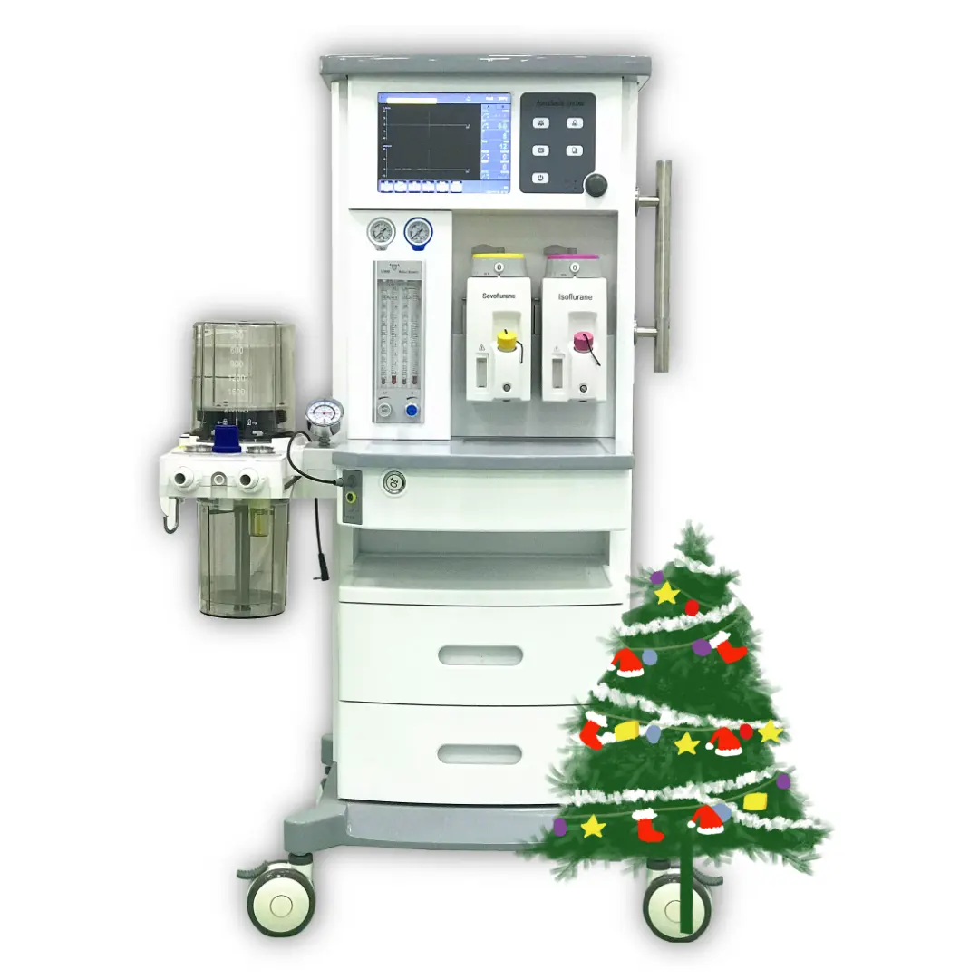 S6500A Big Screen Hospital Operation Room Equipment Surgery Ventilation Anesthesia Ventilator Workstation Machine