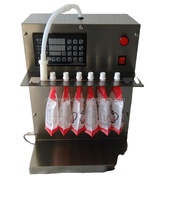 Machine de remplissage et de scellage avec sachets à bec, Mini appareil de remplissage avec emplacement pour le jus de soja
