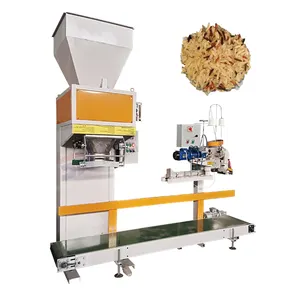 Máquina automática de embalagem de pó e massa de cimento e areia para embalagem de fertilizantes com funil único