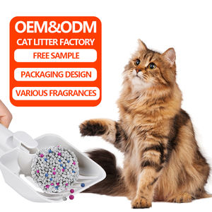 Bentonite kattenbakvulling, natuurlijk klontvormend, stofvrij, beste reiniging, bulk kattenbakvulling - Product Image 2