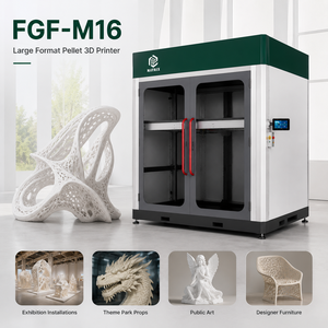 เครื่องพิมพ์ 3 มิติแบบเม็ดพลาสติกขนาดใหญ่ FGF-M16 สำหรับงานประติมากรรม อุปกรณ์ประกอบฉาก และงานศิลปะติดตั้ง - Product Image 1