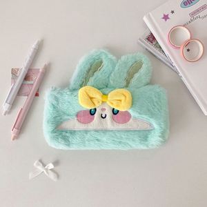 Estuche Creativo, Lindo, Rosa, Encantador, Suave, de Felpa, con Cierre, para Lápices, Bolígrafos y Artículos de Escritorio - Product Image 5