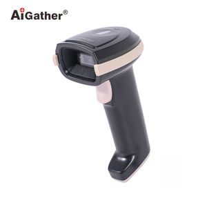 Pemindai Kode Batang QR Genggam USB-VCP Pembaca Barcode Kabel USB Berkabel dengan Mode Pemicu Manual Sensor Otomatis - Product Image 1