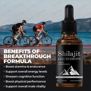 OEM Shilajit resina gocce organiche e Halal certificato di energia integratore di vitamine prezzo di fabbrica - Product Image 4