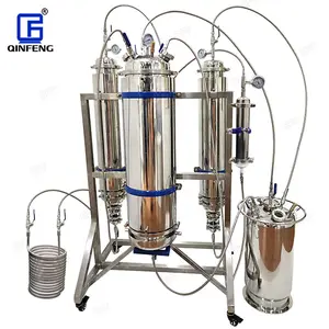 QINFENG OEM 10LB Extraction Sanitary Stainless Steel 10LB Closed Loop Extractor Active Extraction