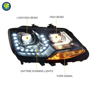 YU GUANG pour VW <span class=keywords><strong>Sharan</strong></span> 7N 2012 2015 <span class=keywords><strong>2018</strong></span> Mise à niveau des phares LED Phare avant Phare avant <span class=keywords><strong>Volkswagen</strong></span> <span class=keywords><strong>Sharan</strong></span> Accessoires de phare - Product Image 5