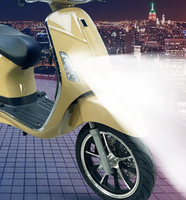 Nouveau design 2026 – Scooter électrique Citycoco classique vintage avec pare-brise, 1200W, 55km/h, moto électrique 2 roues pour adulte