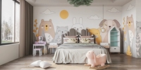 Lits superposés en bois design et bureau pour enfants avec étagère personnalisée rangement de jouets pour la maison ou l'école meubles de salle de jeux ensemble de chambre à coucher