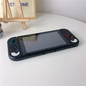 <span class=keywords><strong>Expression</strong></span> de dessin animé drôle pour nintendo switch oled case split console de jeu shell soft ns housse de protection protection contre les chutes - Product Image 4