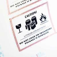 Étiquettes adhésives antistatiques en acrylique de haute qualité, imprimables sur mesure, conçues pour les supermarchés de détail