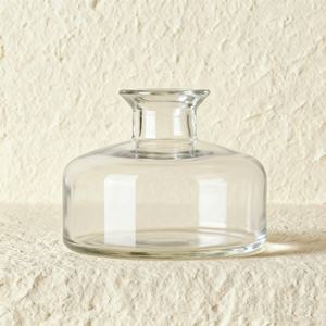 Bouteille en verre d'aromathérapie vide haut de gamme fond large 200ml diffuseur de <span class=keywords><strong>rotin</strong></span> sans feu bouteille noire plate parfum baïonnette ronde - Product Image 5