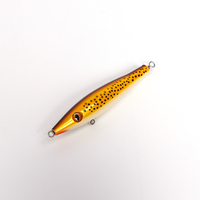Leurre artificiel dur en bois de 77g et 22cm pour la pêche en eau salée, leurre minnow pour la perche et la truite