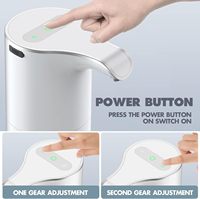 CF distributeur de savon automatique électrique intelligent capteur sans contact plat à main liquide pour hôtel salle de bain cuisine pour ménage extérieur