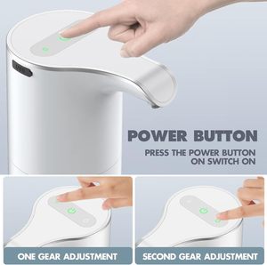 CF distributeur de savon automatique électrique intelligent capteur sans contact plat à main liquide pour hôtel salle de bain cuisine pour ménage extérieur - Product Image 4