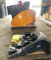 Casse-pierre hydraulique à double vibration Mingnike Vibro Ripper pour excavatrices de 30-35 tonnes avec moteur HYDRO LEDUC 100% - Garantie 1 an