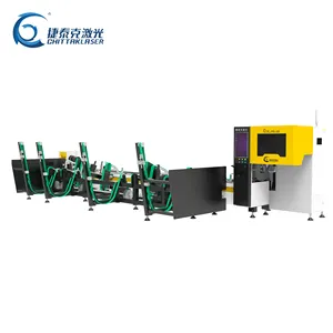 CTK-A3-LD Hot sale 160mm chuck full-automatic feeding system All-round fiber laser cutting machine