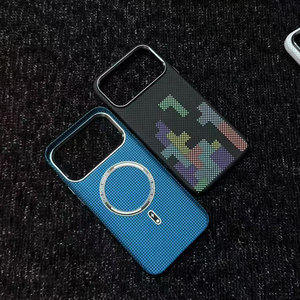 Custodia Magnetica <span class=keywords><strong>Tetris</strong></span> in Kevlar per iPhone 17 16 15 Pro Max, Protezione Completa Anti-caduta - Product Image 3