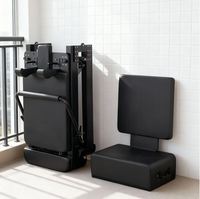 Machine de Pilates en aluminium avec logo personnalisé, pliable, pour usage domestique, studio de yoga et centre de remise en forme