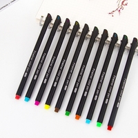 Touchfive — marqueur artistique de couleur à l'eau, 0.38mm, stylo à pointe Fine, 12 couleurs pour dessin