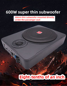 Vente directe d'usine, amplificateur de basse de voiture <span class=keywords><strong>audio</strong></span> sous siège de 120 watts, 10 pouces, <span class=keywords><strong>Sp</strong></span> <span class=keywords><strong>Audio</strong></span>, caisson de basses actif - Product Image 5