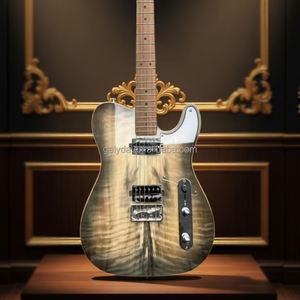 Nueva guitarra eléctrica GALYDA sólida de alta calidad, servicio de personalización de fábrica con logotipo TL brillante - Product Image 1