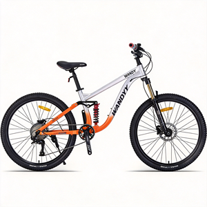 Vélo de <span class=keywords><strong>montagne</strong></span> à suspension intégrale WANDYY 1x9 vitesses L-TWOO 26 27,5 pouces avec frein hydraulique - Product Image 4