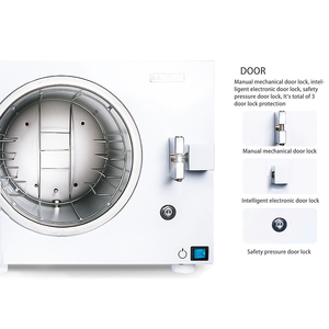 เครื่องนึ่งฆ่าเชื้อแบบออโตเคลฟสำหรับทันตกรรม พร้อมปั๊มสุญญากาศคลาส B ฆ่าเชื้อเร็วภายใน 5 นาที ใช้พลังงานไฟฟ้า - Product Image 4