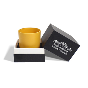 Caja de medio papel personalizada ecológica, cierre de cinta, diseño de ilustración Floral para velas de vacaciones, embalaje de regalo con esponja - Product Image 3