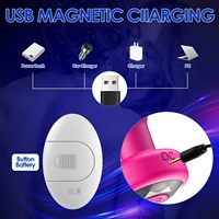 Analplug Sexspielzeug Vibrator 3-teiliges Silikon-Buttplug-Trainingsset Fernbedienung 10 Vibrationsmodi Prostatamassagegerät für Erwachsene Rosa