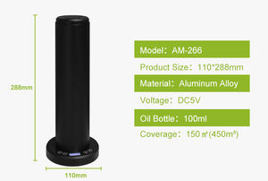 Difusores de Aroma de Aceites Esenciales con Nebulizador, Humidificadores sin Agua con Batería de Litio Recargable por USB para el Hogar y la Tienda - Product Image 5