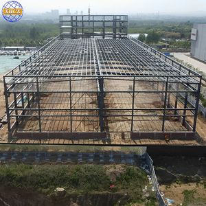 Estructura <span class=keywords><strong>de</strong></span> Acero Resistente, Diseño Moderno <span class=keywords><strong>de</strong></span> Edificio Prefabricado <span class=keywords><strong>de</strong></span> Gran Altura para Almacén/Taller, Acero al Carbono Q235 con 5 Años <span class=keywords><strong>de</strong></span> Garantía - Product Image 4