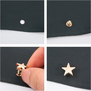 Magibeads Sets Star Leather Rivets Kit Cute Alloy <b>Purse</b> Screws Back Buttons Decorative Rivets Tightener Metal Buckle Studs For C - Product Image 3
