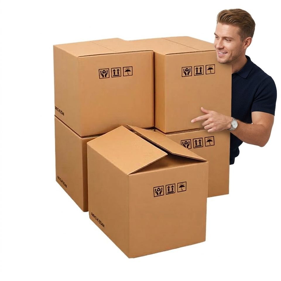 Custom Corrugated Shipping Boxes Heavy Duty Eco-Friendly Recycled ...