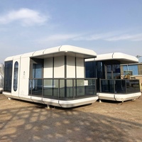 Casa Móvil Lu Ban Zhu B&B, Cápsula Espacial, Casa EPS, Panel de Aluminio y Plástico, Sala de Actividades, Contenedor, Villa Móvil, Fabricante