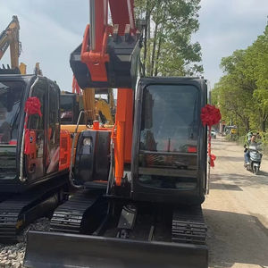 Excavadora Usada Hitachi ZX60 de Alta Calidad, Excavadora de Orugas Pequeña de 6 Toneladas, Pocas Horas de Trabajo, Sin Reparaciones Importantes, Gran Oferta - Product Image 1