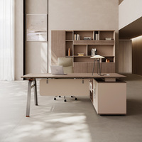Ensemble de chaises de bureau pour directeur moderne Bureau d'affaires simple, luxueux et élégant du patron