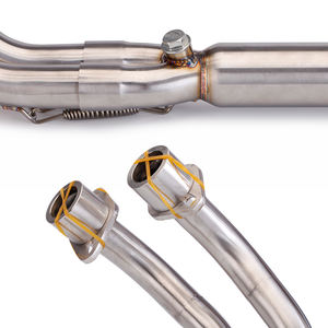 CBR250RR CB250R 2017-2022 année modèle modifié <span class=keywords><strong>moto</strong></span> échappement avant sans lacet tuyau coulissant 51MM silencieux tuyau d'échappement - Product Image 2