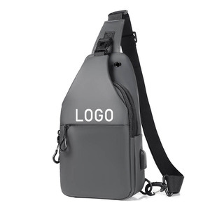 Sac de poitrine messager en nylon <span class=keywords><strong>2023</strong></span> grande capacité, vente en gros directe usine, sac à bandoulière croisé <span class=keywords><strong>tendance</strong></span> pour <span class=keywords><strong>homme</strong></span> - Product Image 2