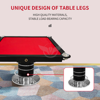 YH Table de Mahjong moderne à frotter les mains Table de jeu de divertissement simple Table de poker avec porte-gobelet