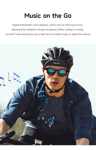 <span class=keywords><strong>Gafas</strong></span> inteligentes Ai M88 con traductor de reconocimiento de objetos inteligente Reproducción de música Bt Llamadas <span class=keywords><strong>Gafas</strong></span> inteligentes de píxeles altos con cámara - Product Image 5