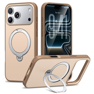 เคสโทรศัพท์แม่เหล็กสีสันสดใสแบบฝ้า <span class=keywords><strong>รู</strong></span>ใหญ่ พร้อมที่ยึดแม่เหล็ก ป้องกันการกระแทก สำหรับ <span class=keywords><strong>iPhone</strong></span> 17 Pro Max 16 15 ขั้นต่ำสั่งซื้อ 500 ชิ้น - Product Image 4