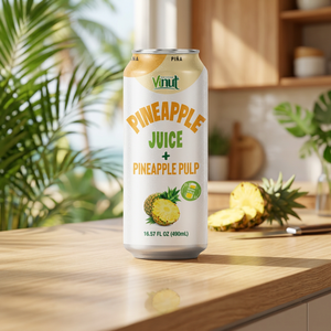 Nueva Edición, Lata de 490 ml, Bebida de Jugo de Piña 100% con Pulpa, Entrega Rápida, Precio Económico, Muestra Gratis, Diseño Gratis - Product Image 2