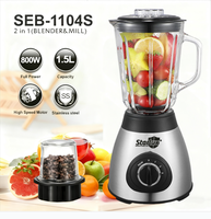 Mixeur multifonction Starlux avec robot culinaire, mixeur pour légumes, mixeur pour aliments pour bébés