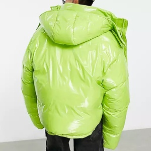 Fabrication de vestes matelassées pour hommes sur mesure de haute qualité, vestes à bulles oversize et courtes pour hommes - Product Image 3